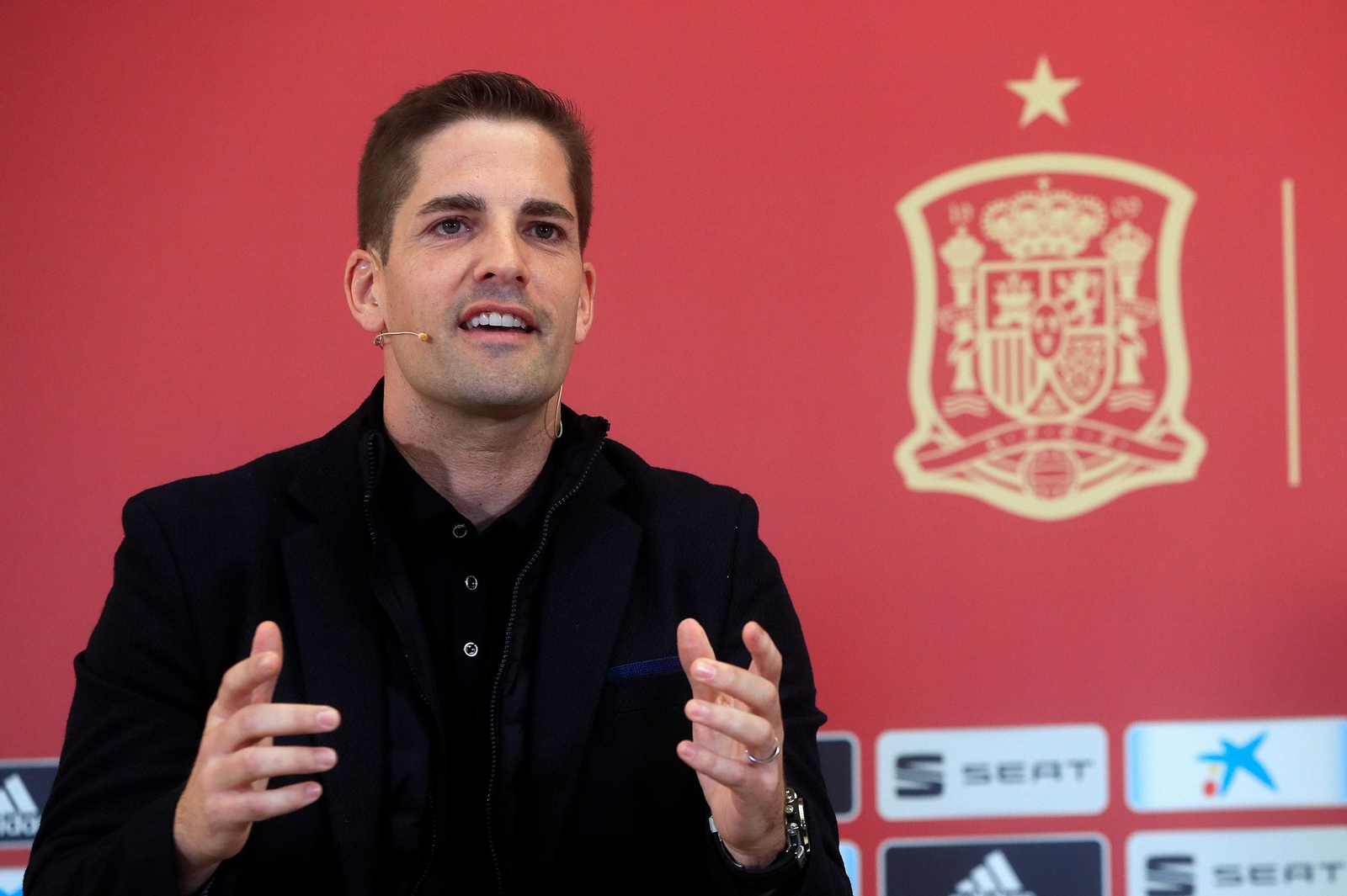 Robert Moreno, en su paso por la Selección.