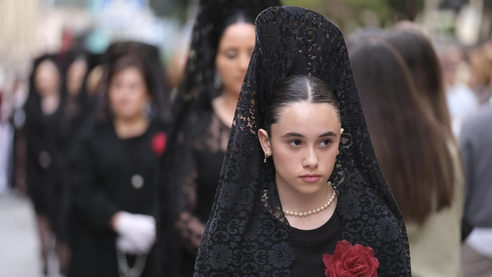 La procesión de Coronación en Almería, en imágenes