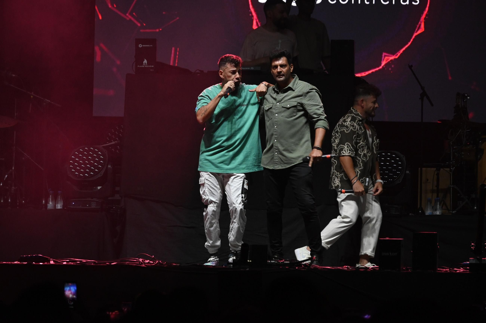 Imágenes del concierto de Sergio Contreras y Raule en las Colombinas