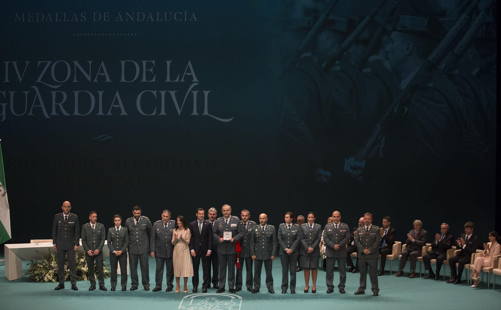 Las imágenes de la entrega de Medallas de Andalucía 2019