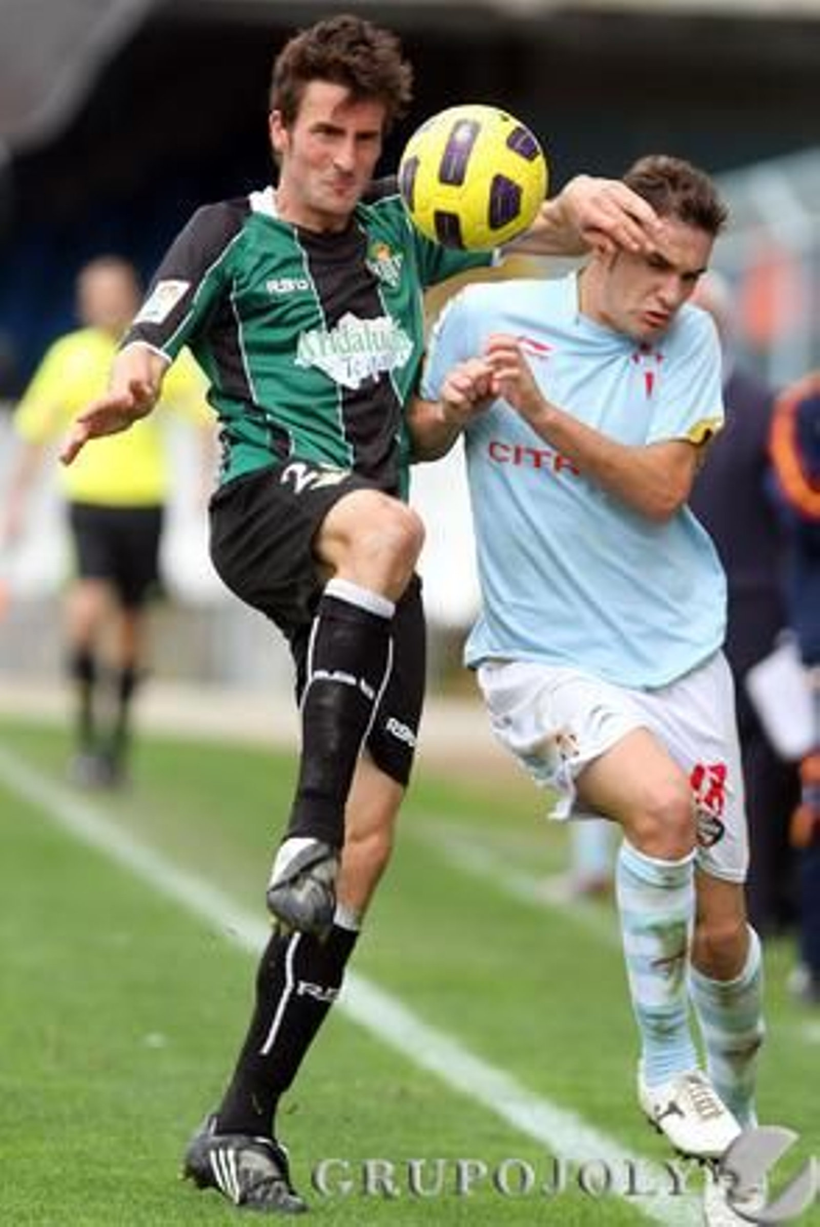 Durante un partido ante el Celta de Vigo.

Foto: Antonio Pizarro