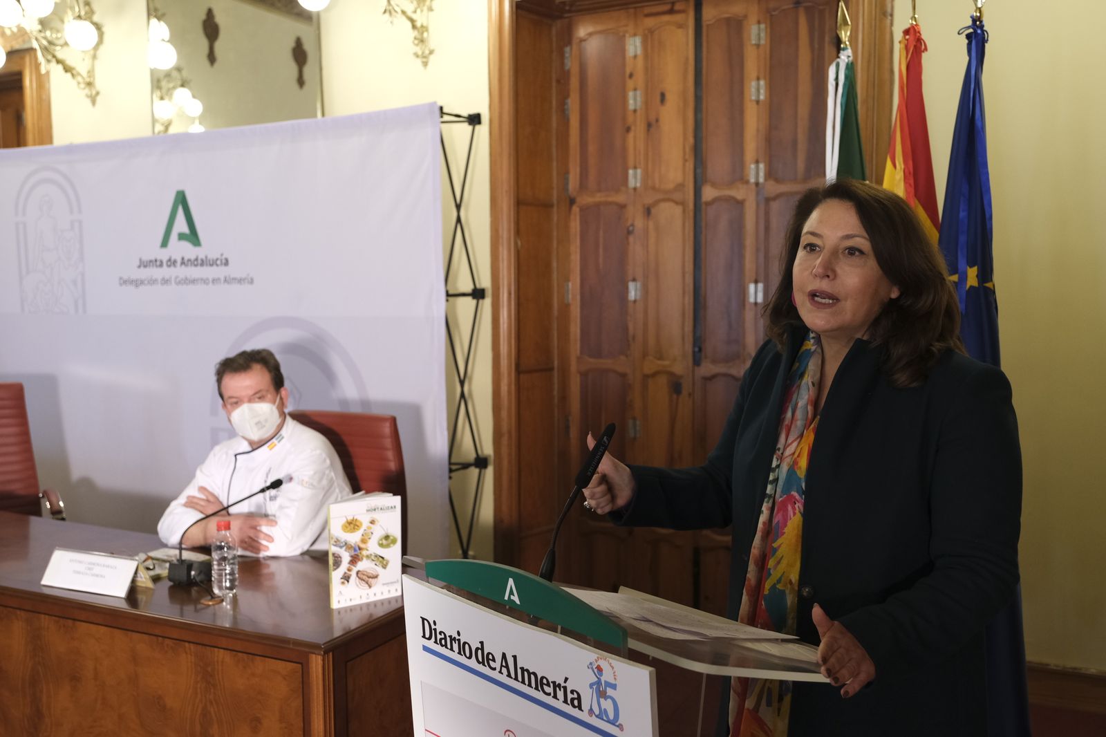 Fotogalería presentación libro 'Recetas con Hortalizas'. Diario de Almería