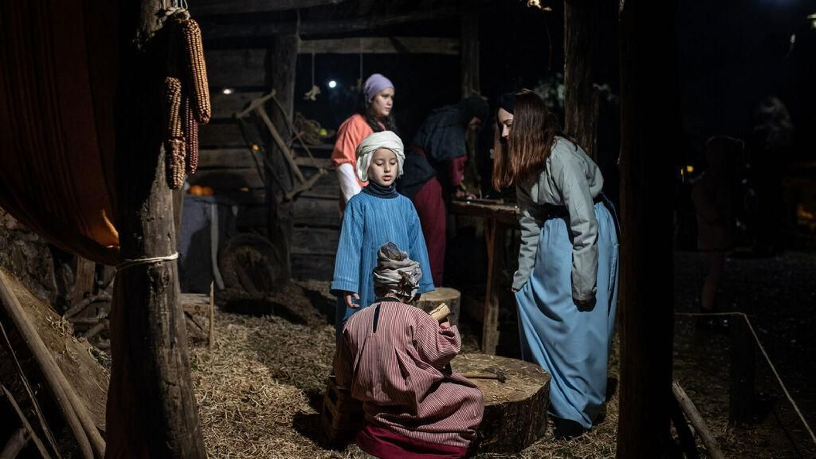 Cuenta atrás para la apertura del mágico Belén viviente de Puerto Moral