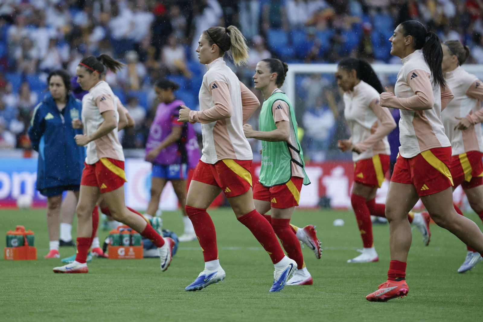 Las mejores imágenes de la final España - Inglaterra de la Eurocopa femenina