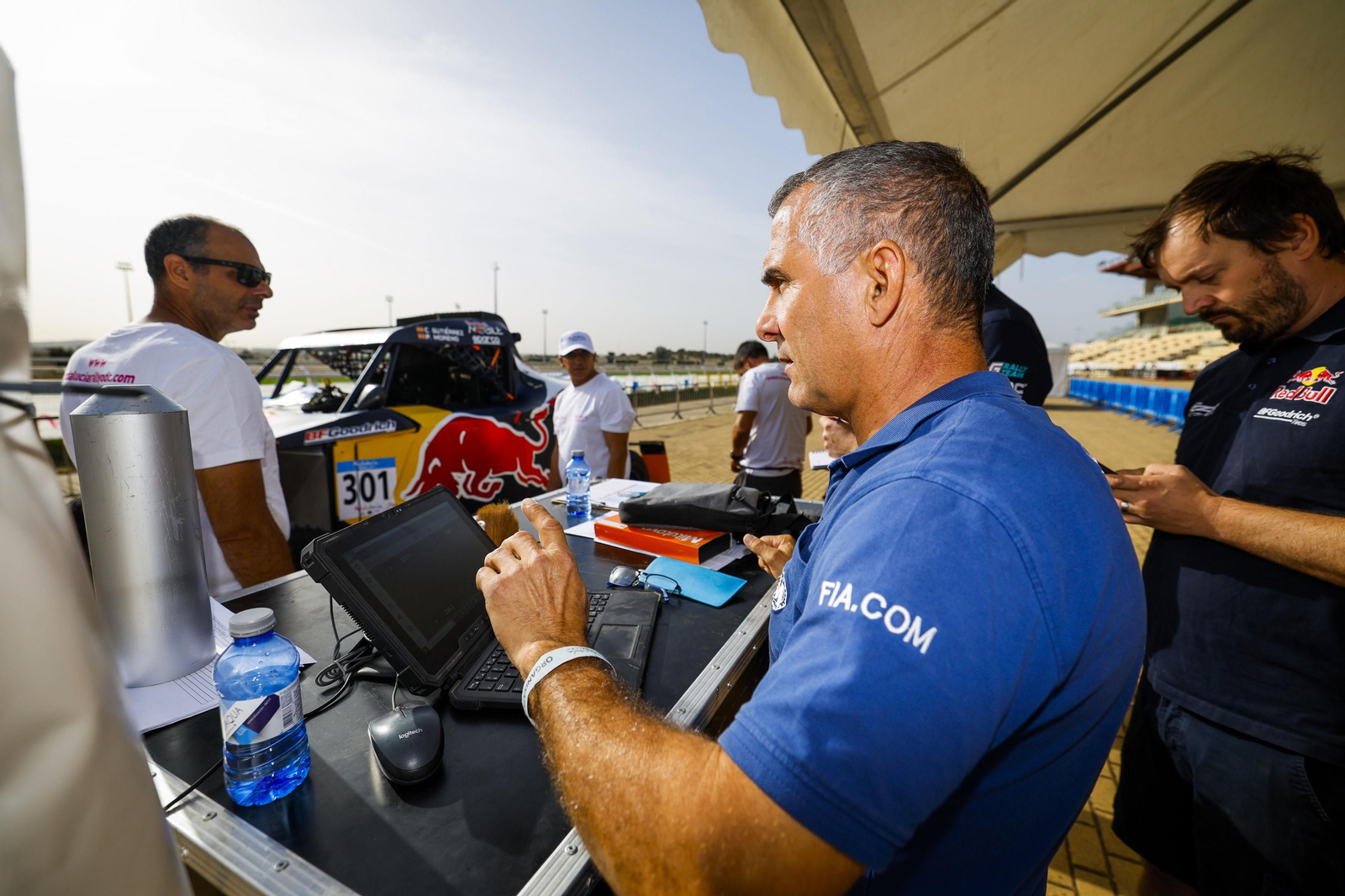 Las imágenes del 'Dakar' de Dos Hermanas