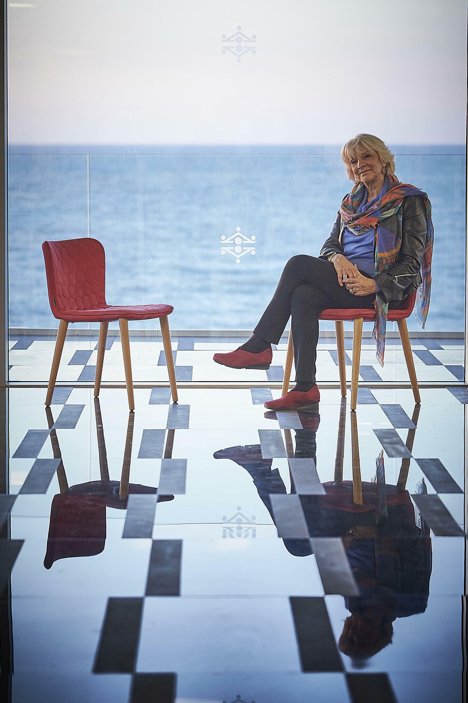 Teófila Martínez, en una entrevista realizada a este periódico.