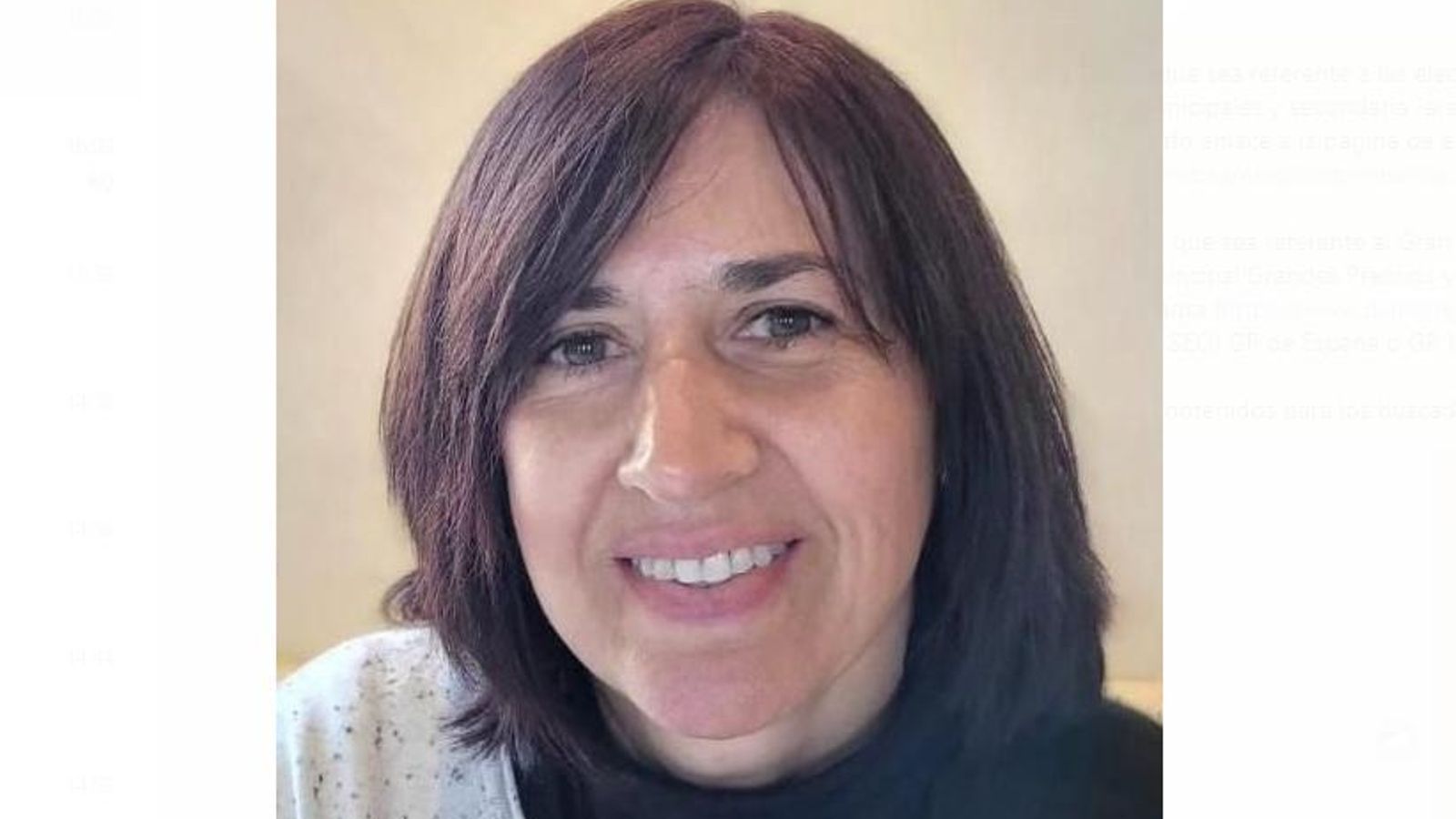 Inmaculada Menacho Jiménez.