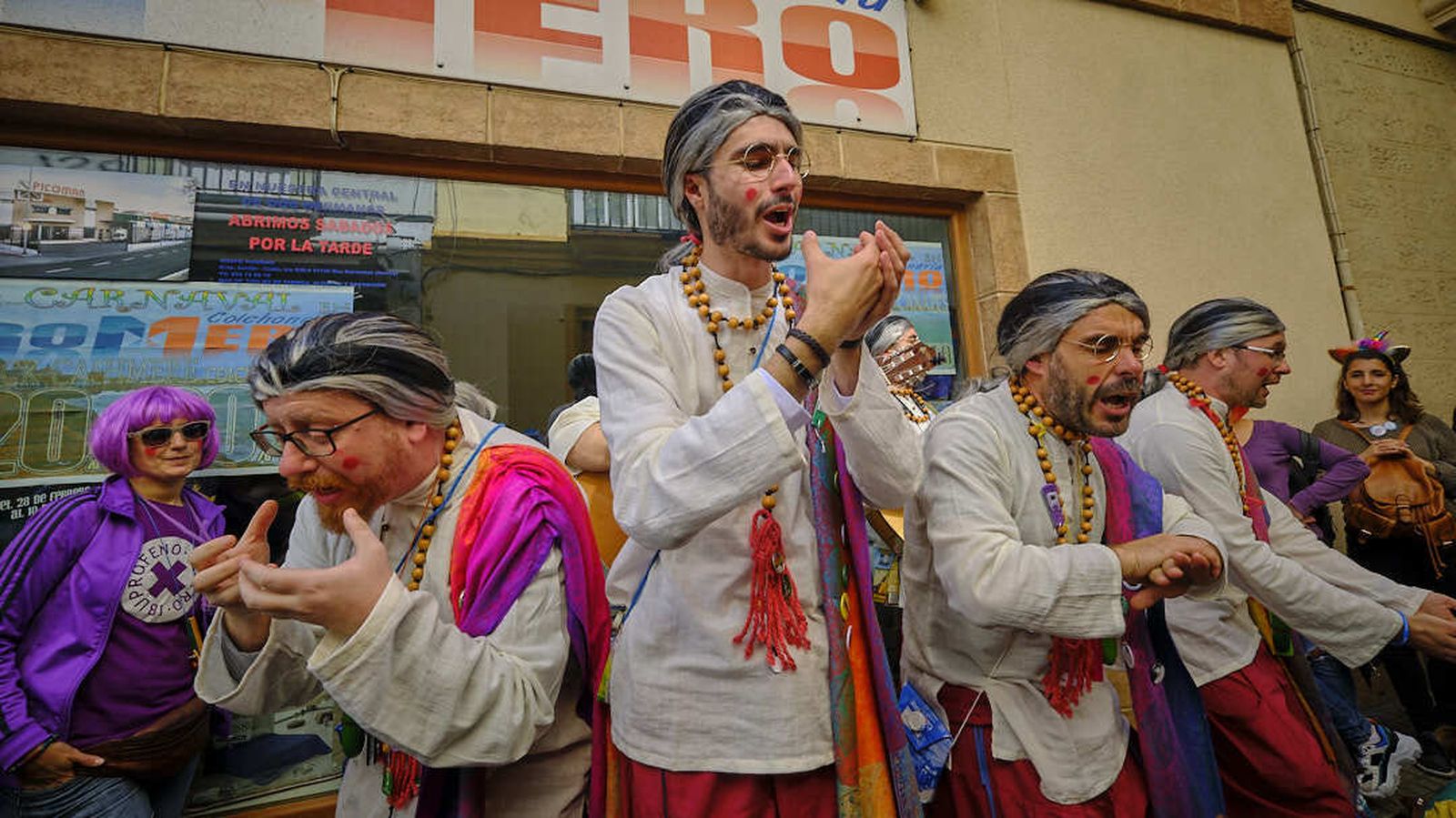 La chirigota 'Los herboristéricos'