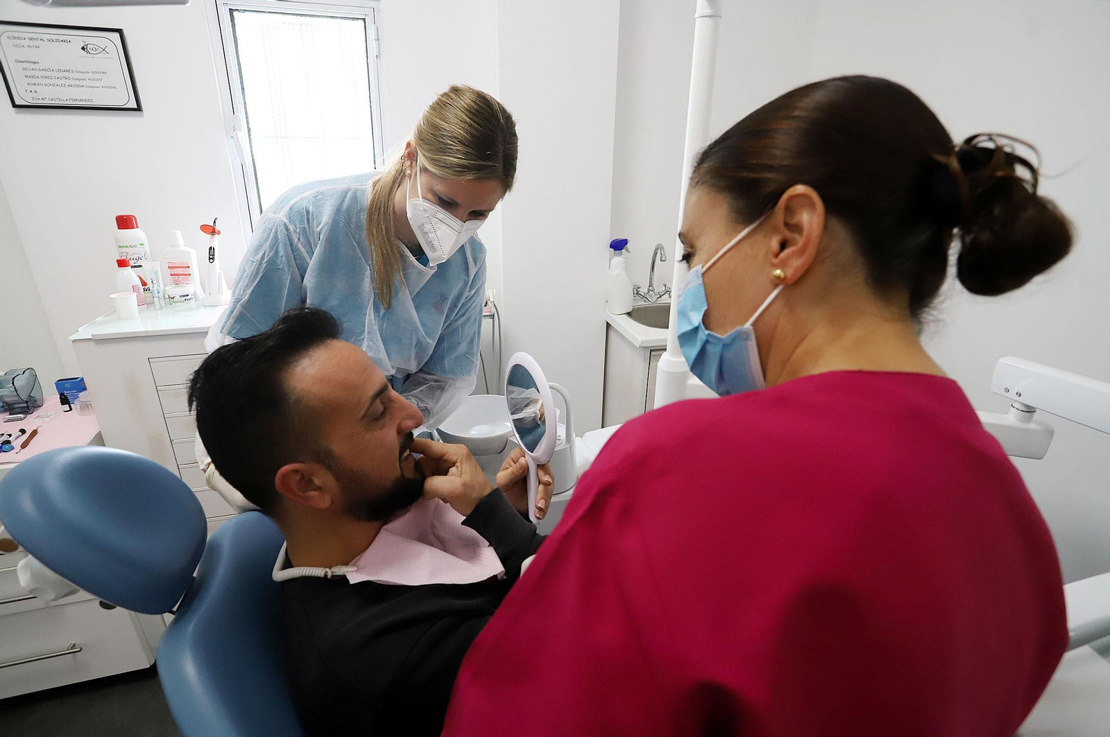 Imágenes de la Clínica Dental Solidaria en Gibraleón