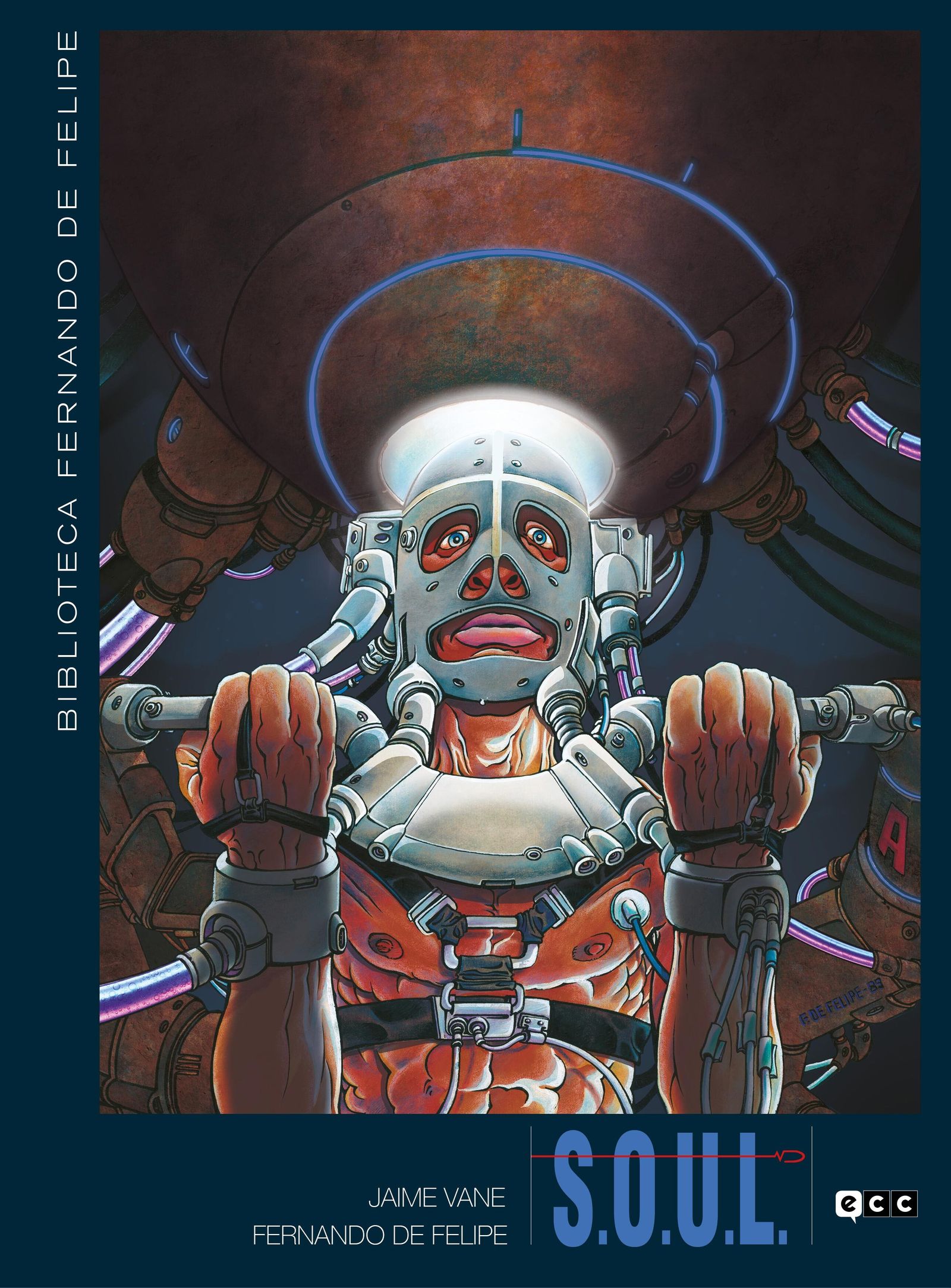 Dibujo de la portada del cómic.