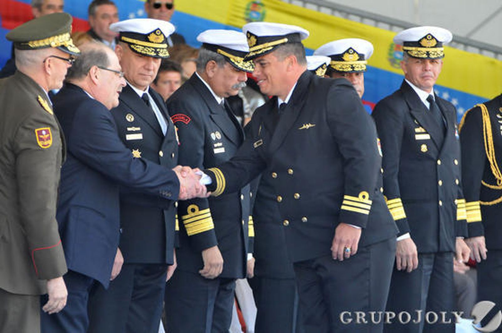 Navantia entrega el ´Kariña´a la armada venezolana. 

Fotos: Javier González