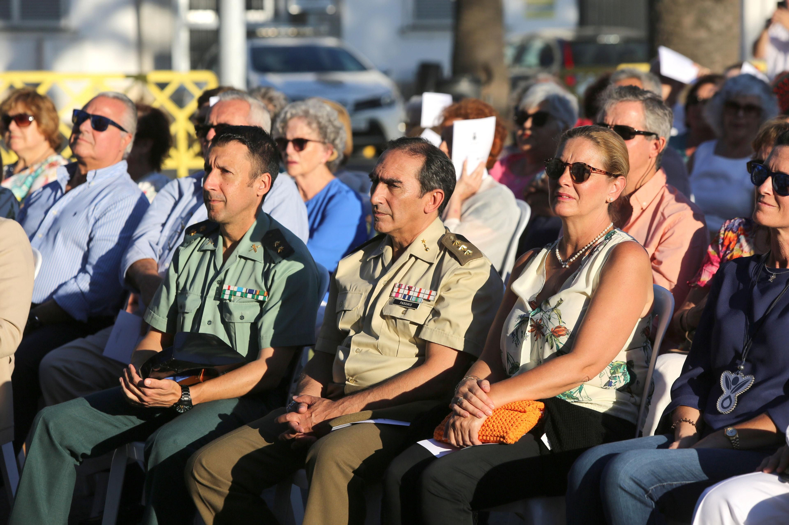 Las imágenes del concierto de la Virgen del Carmen en la comandancia marina