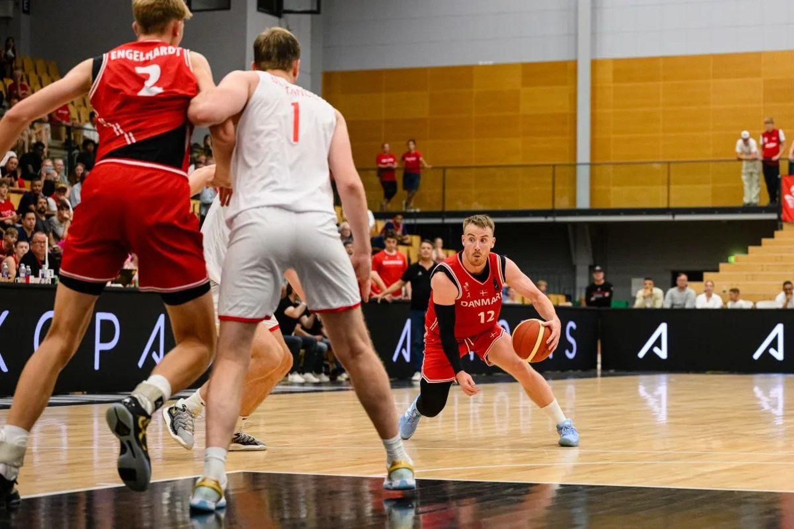 Marcus Moller, a buen nivel con Dinamarca en el Premundial