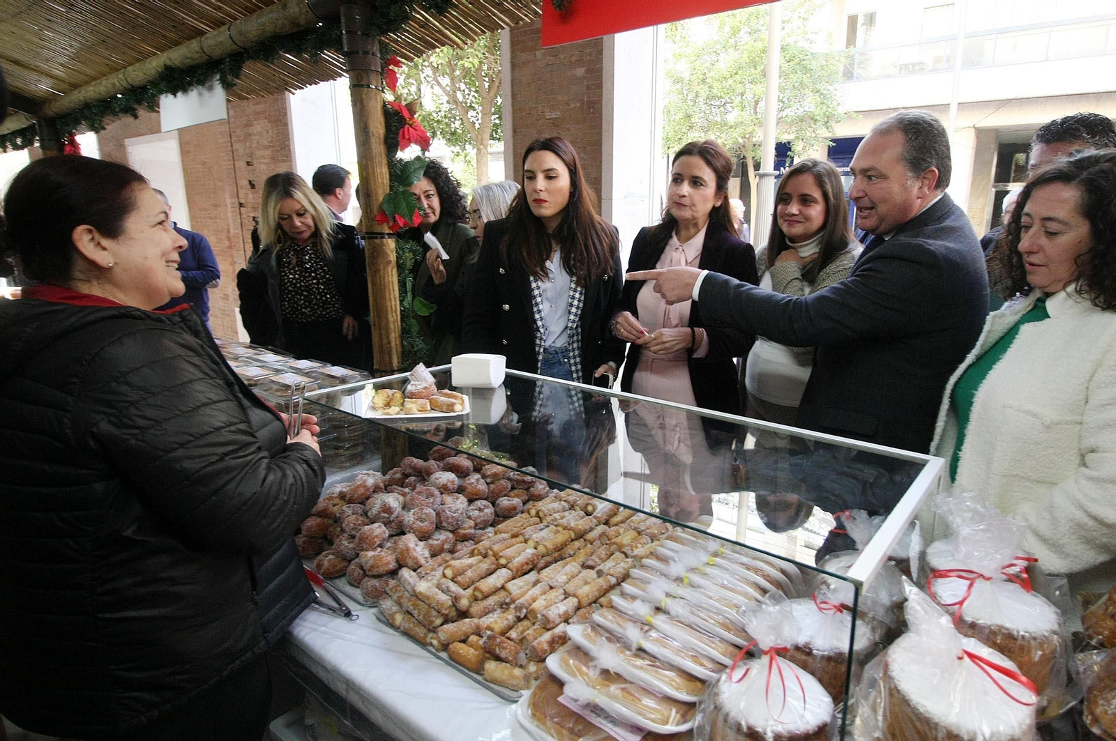 Imágenes de la Muestra de Dulces Navideños de la provincia de Huelva