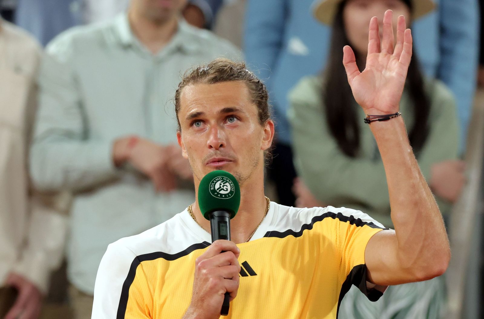Las fotos del adiós de Nadal en Roland Garros