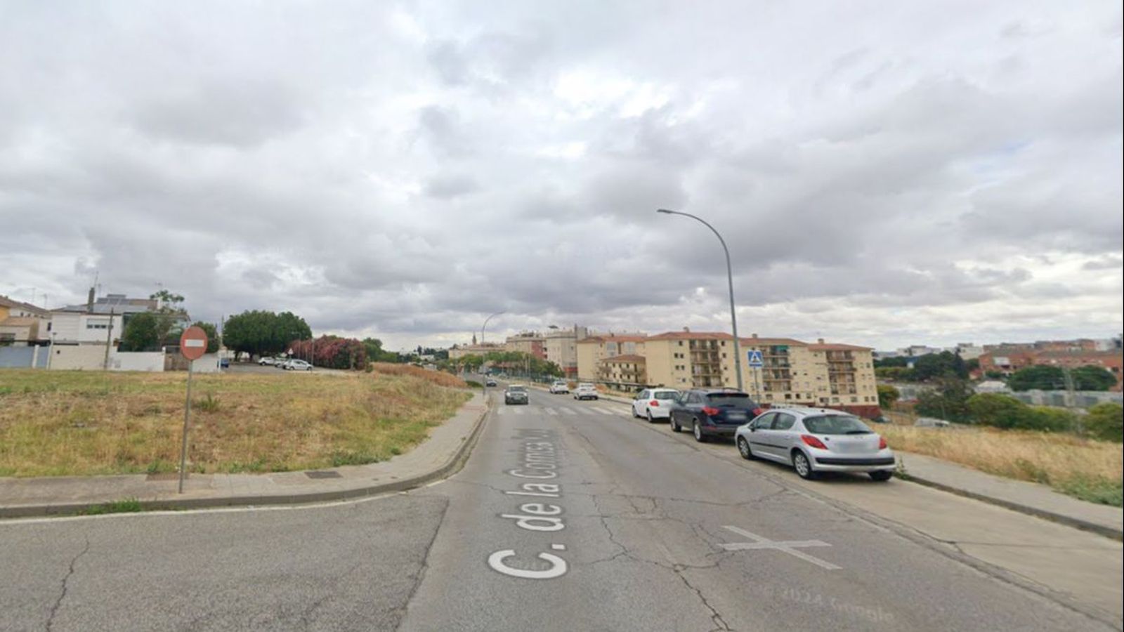 Zona de la Cornisa Azul, donde han alertado de la presencia de salchichas con clavos