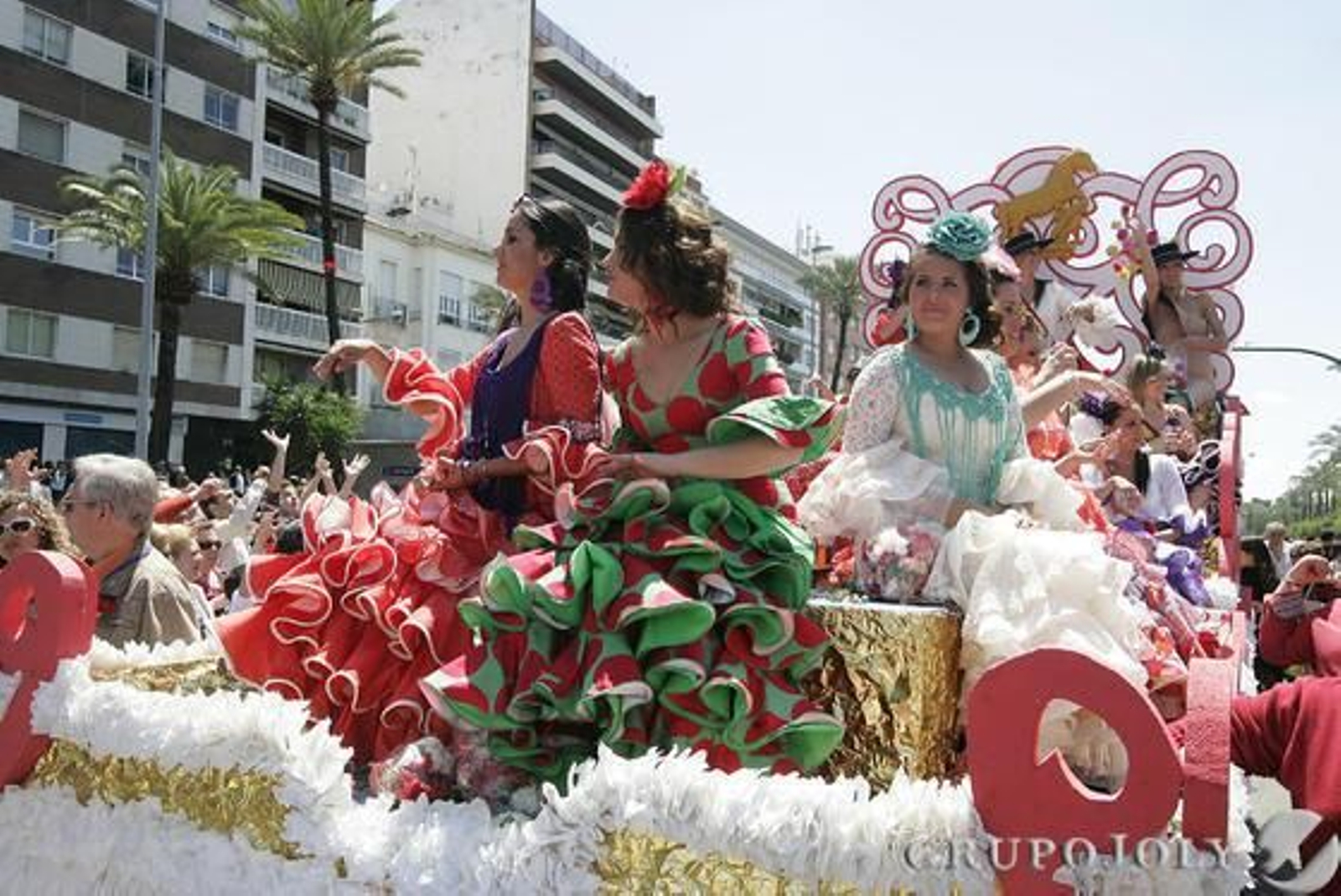 La Batalla de las flores.

Foto: Barrionuevo
