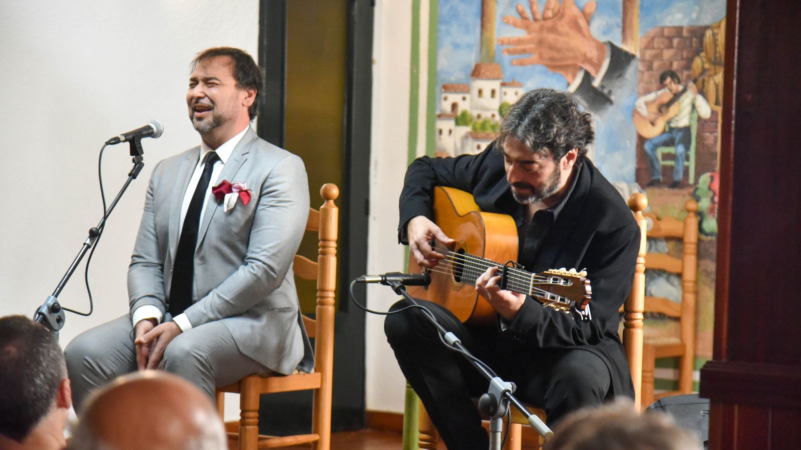 La clausura del Congreso Flamenco Antonio 'El Chaqueta' en La Peña Flamenca Cultural Linense