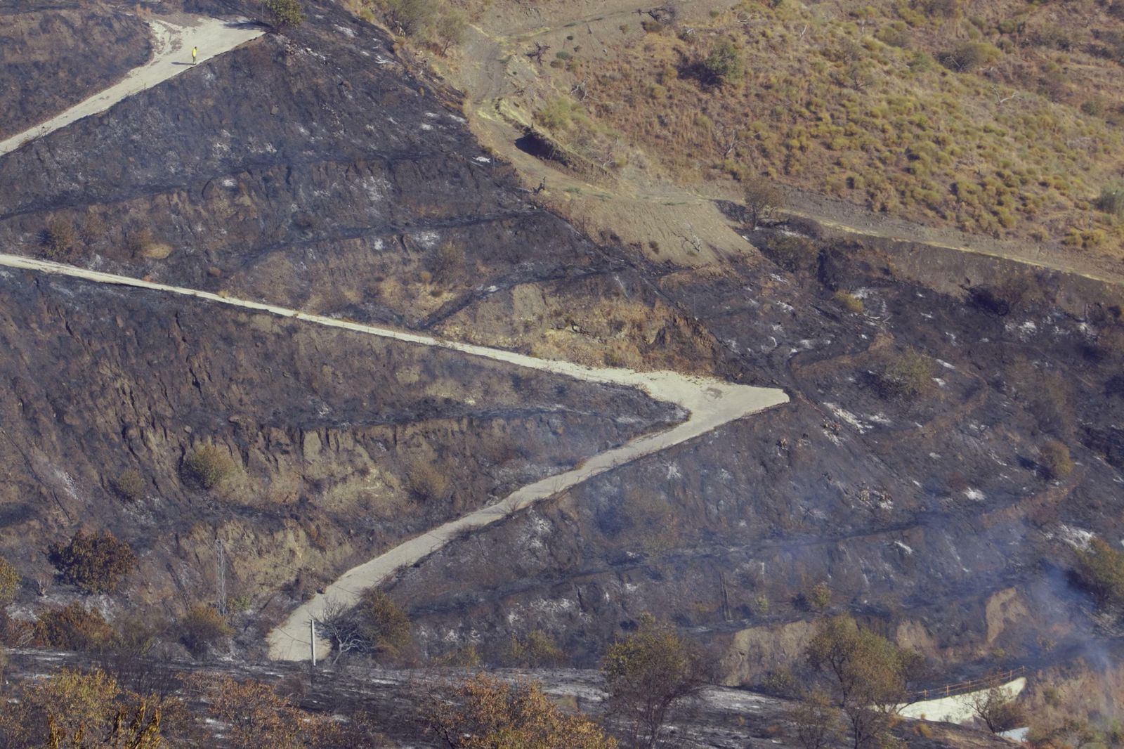 Galería de imágenes del incendio forestal de Almuñécar e Ítrabo