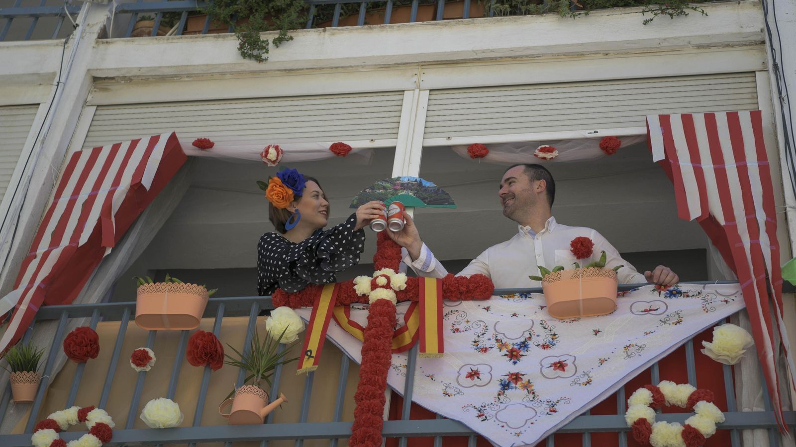 Balcones adornados en 2020