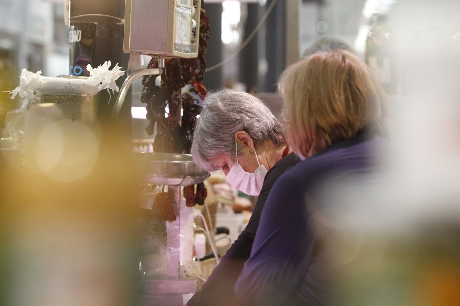 Fotogalería Mercado Central de Almería en época de coronavirus