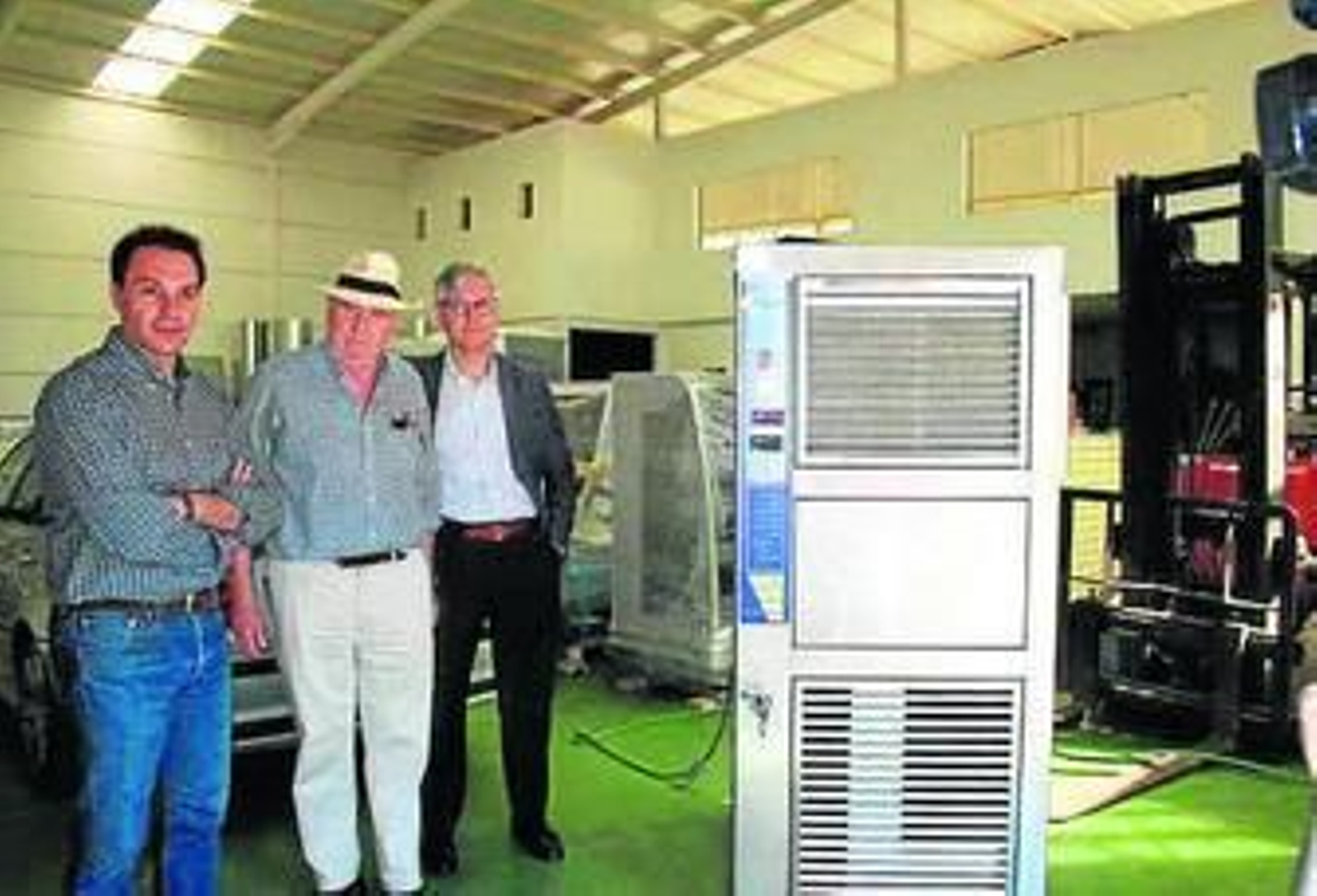 La primera máquina que produce agua en el desierto