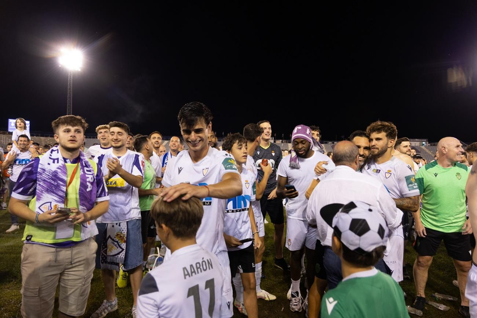 La celebración del Real Jaén.