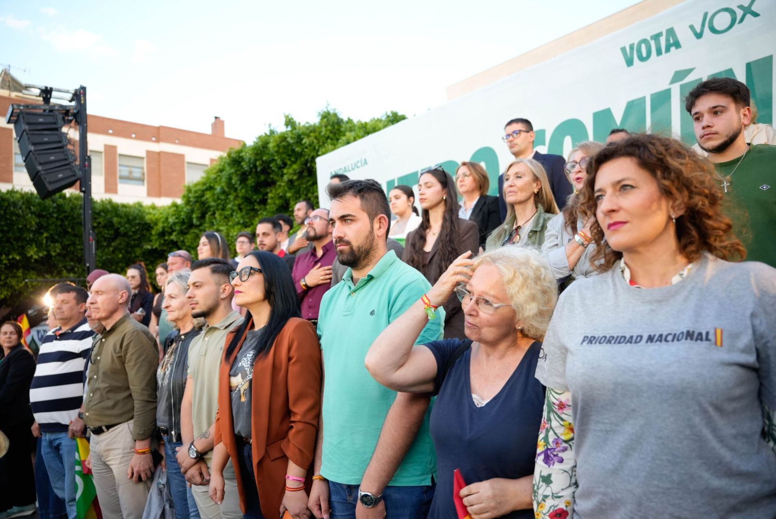 Las imágenes del acto público de Vox con Santiago Abascal en El Ejido
