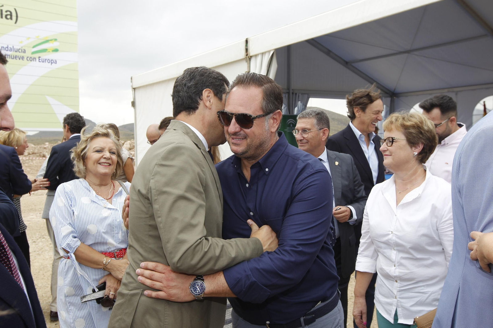 Fotogalería colocación primera piedra cuarto tramo Autovía del Almanzora