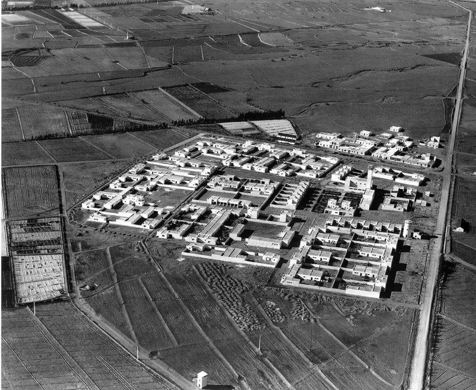 Imagen aérea de Campohermoso.