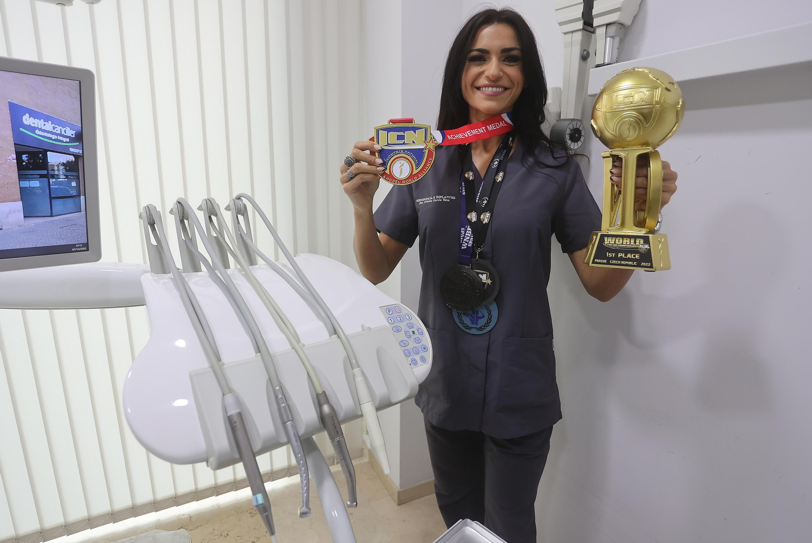 Cristina García Tena es odontóloga de profesión y ha convertido su afición en estilo de vida.