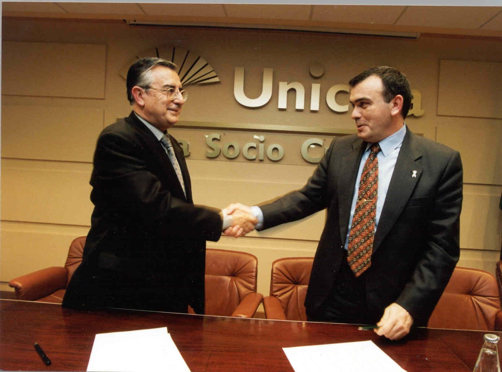 Francisco de Paula Molina, en su etapa al frente del Unicaja
