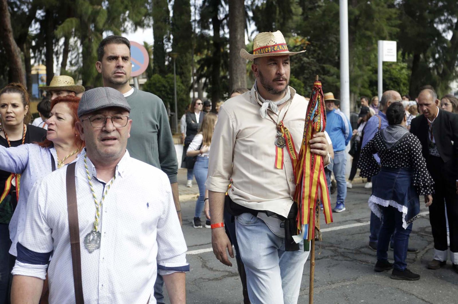 El Rocío 2023: Imágenes de los peregrinos de la Hermandad de Emigrantes