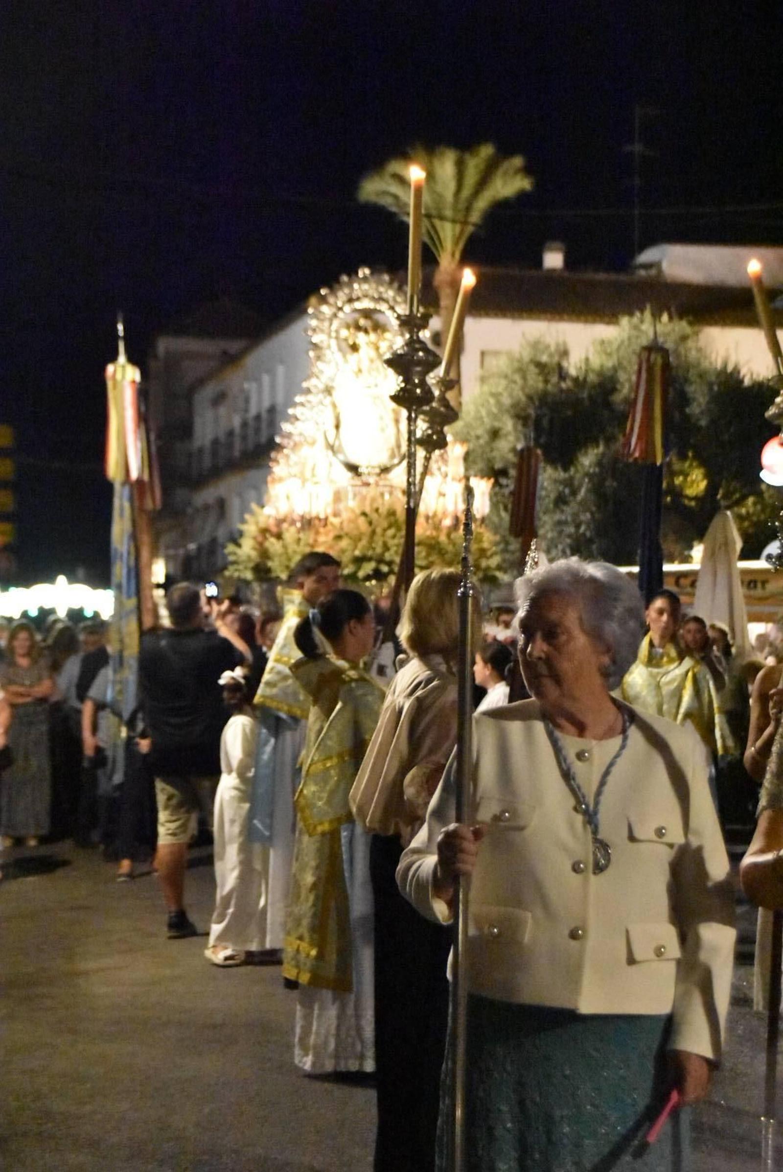 Procesión de la Virgen de la Estrella en Villa del Río.
