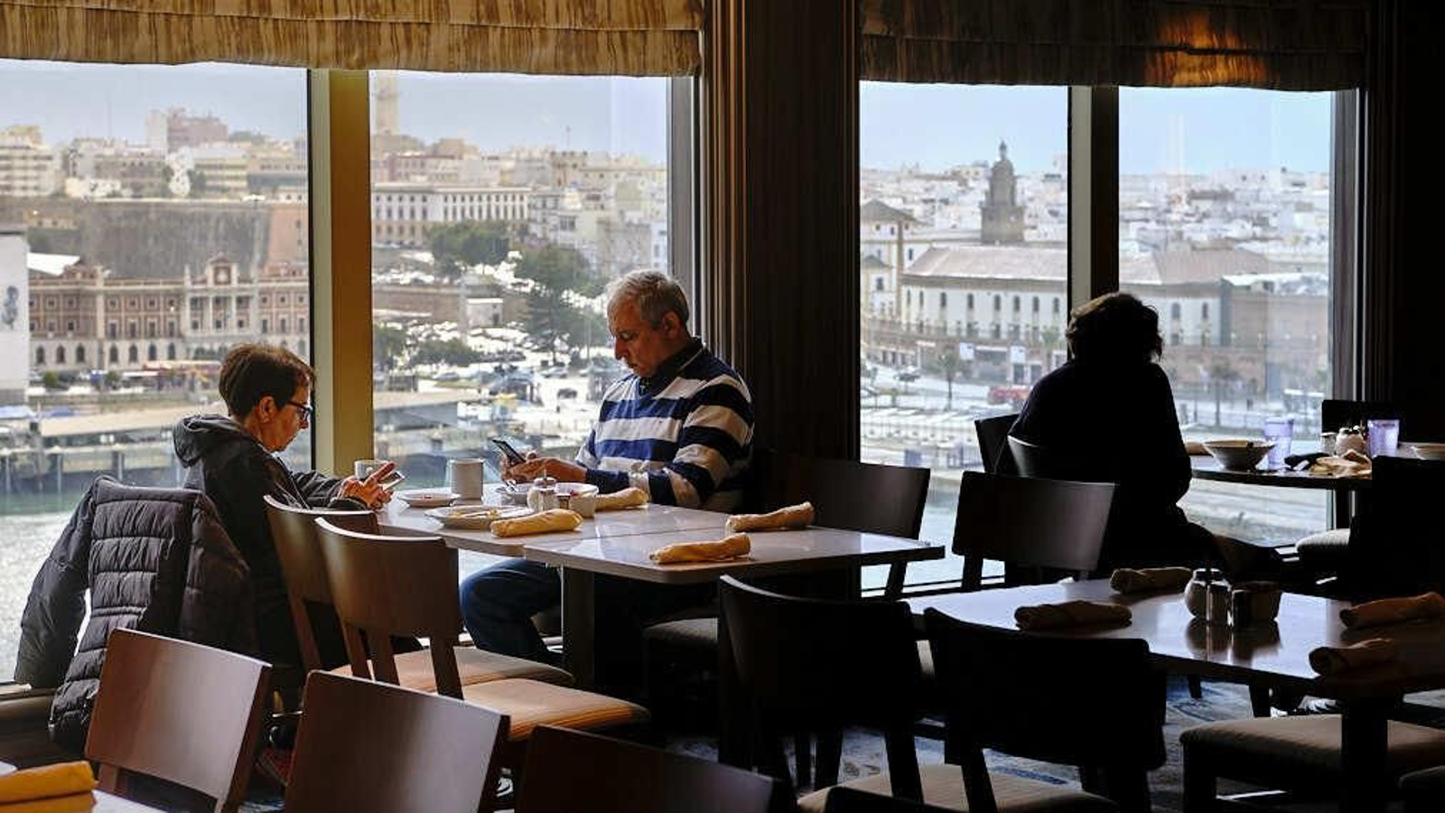 Interior del buque Sky Princess