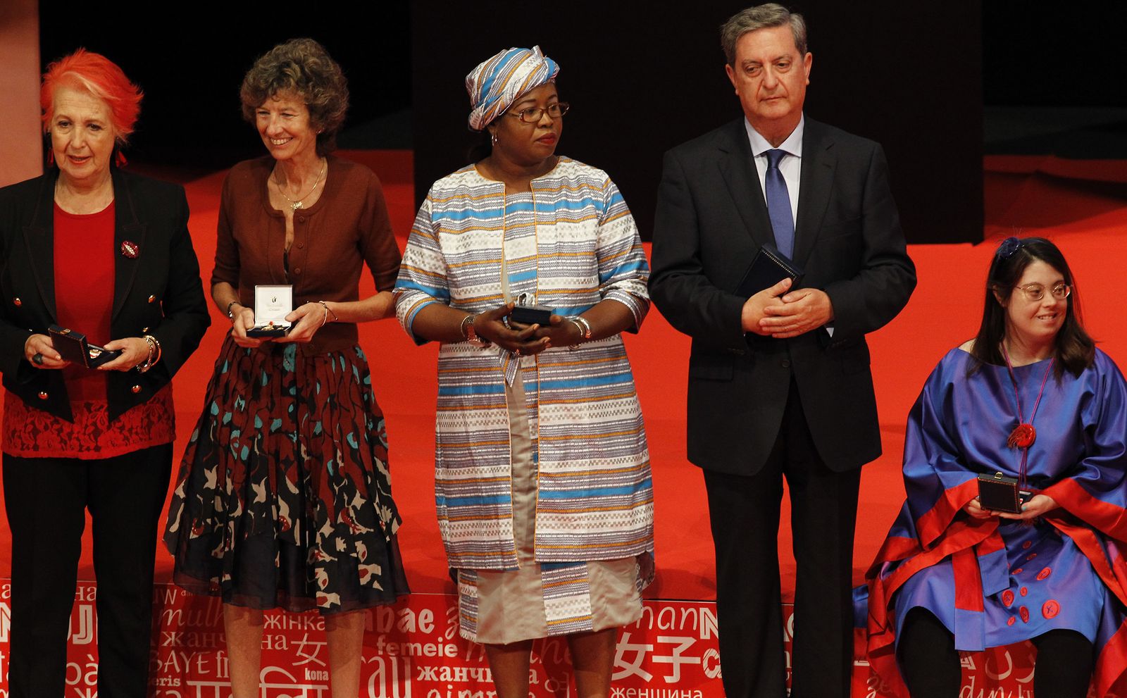 La entrega de Medallas de Oro de la Cruz Roja