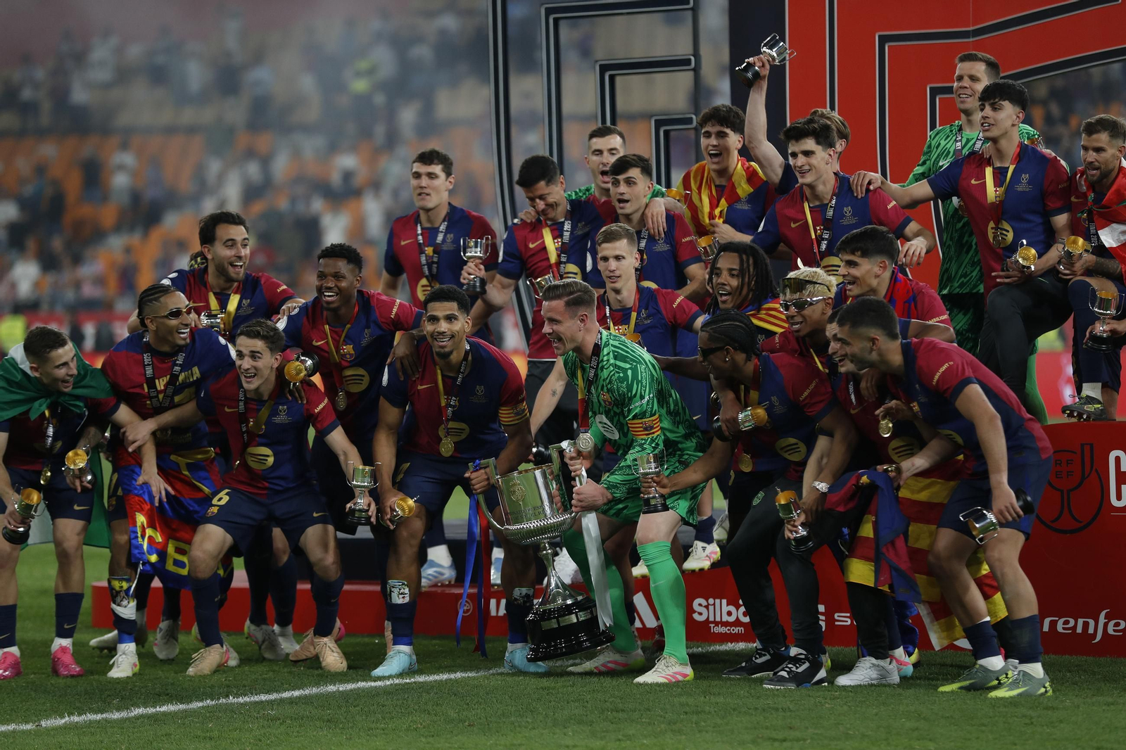 Las fotos del Barcelona - Madrid