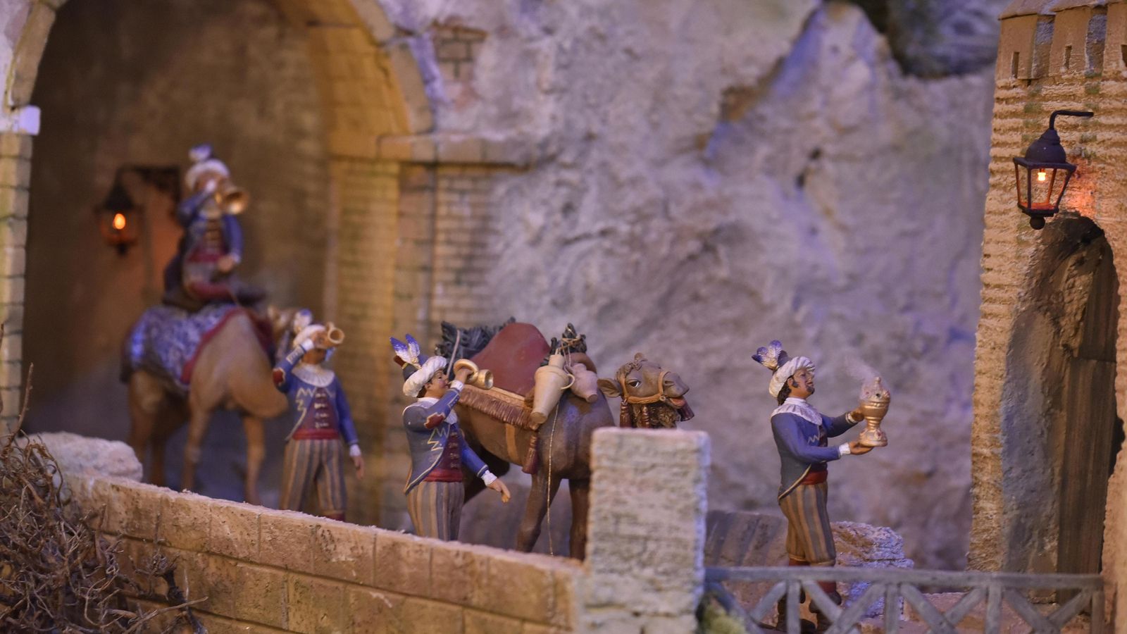 Parte del cortejo de los magos.