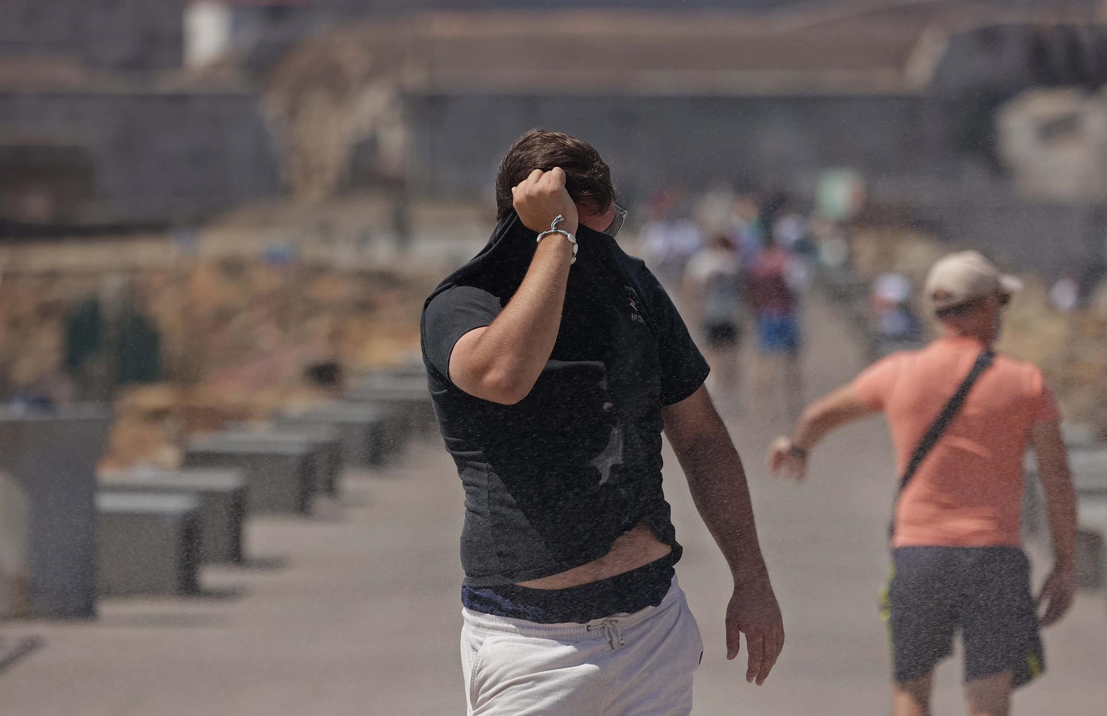 Fotos del temporal de levante en Tarifa