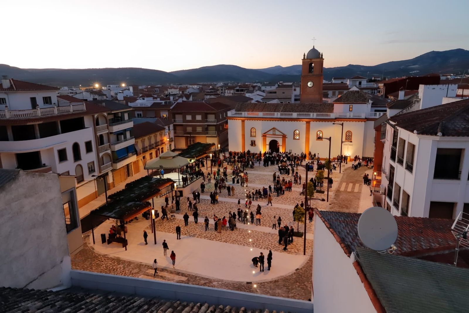 Plaza de Andalucía en Huétor Tájar