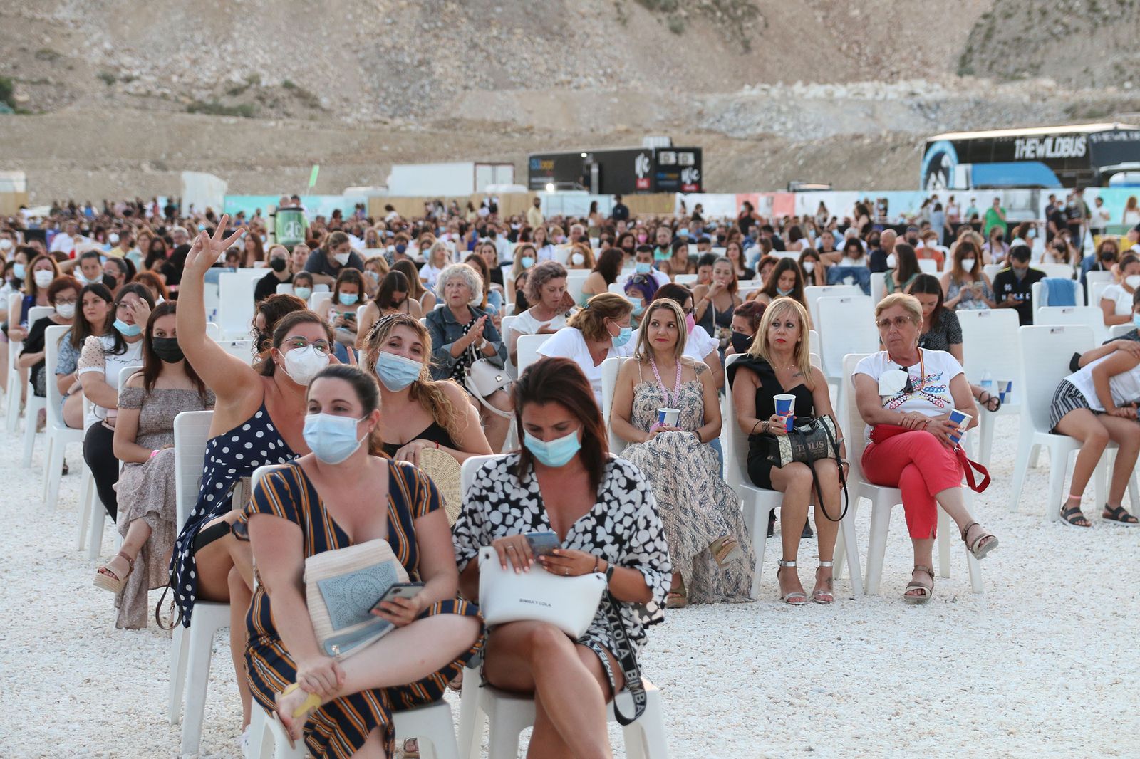 Las imágenes del concierto de David Bisbal en el Marble Music Fest de Macael