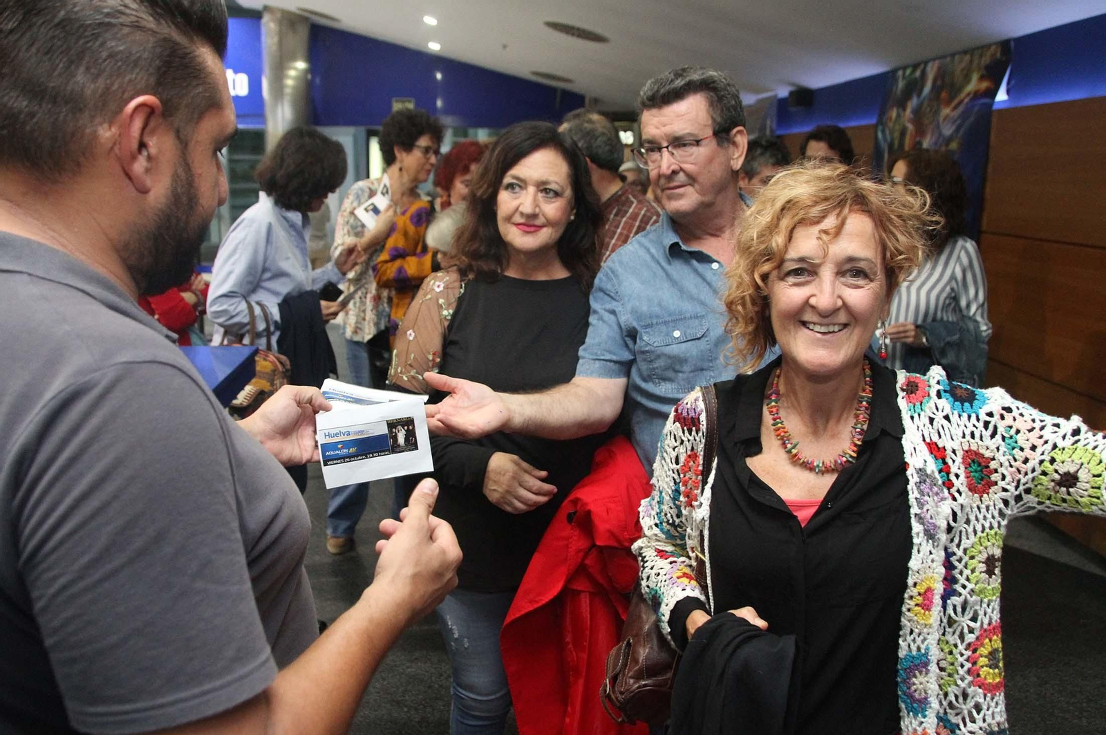 Imágenes de la proyección de la película Bernarda en CineBox Aqualon