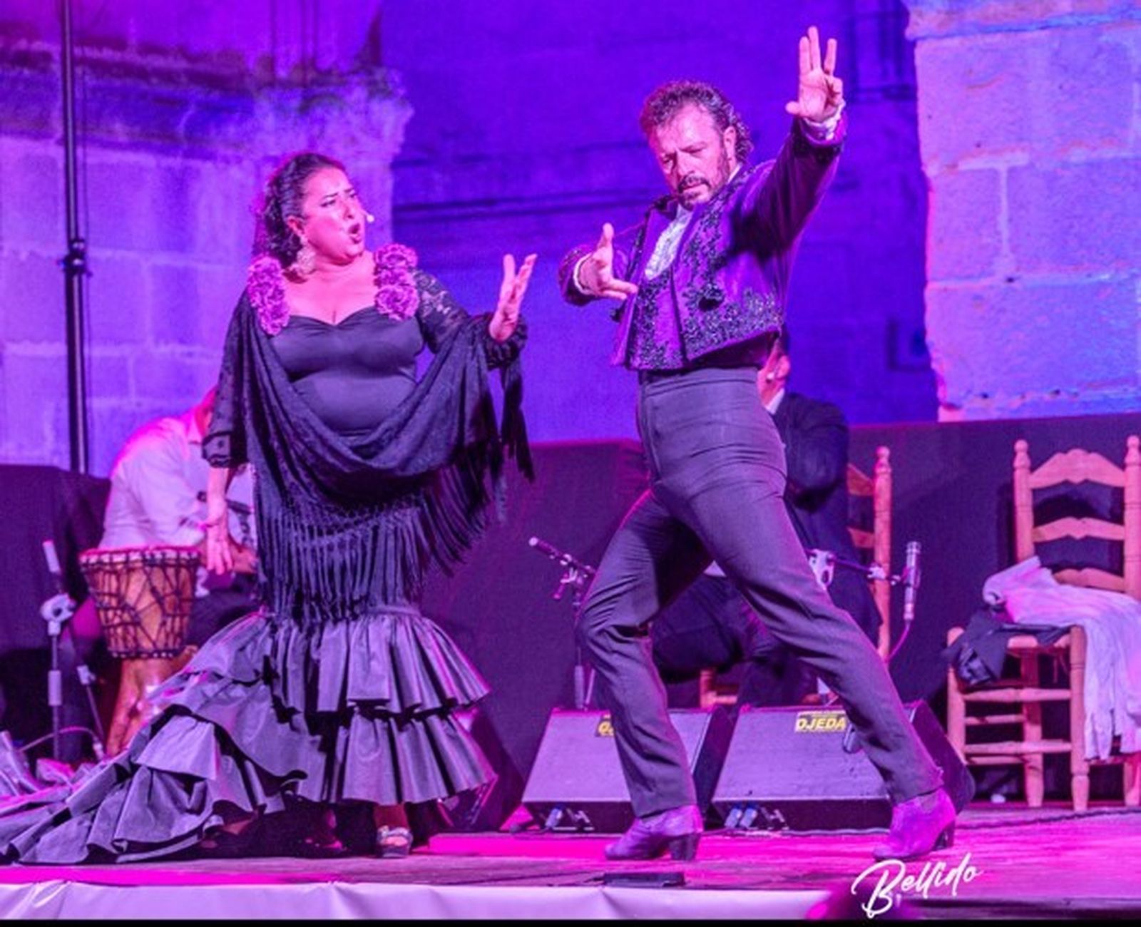 Una de las actuaciones de la cita en el Monasterio de la Victoria.