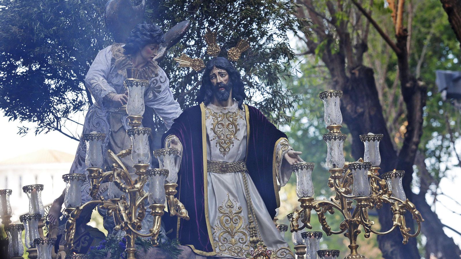 Imágenes de la procesión de la Oración en el Huerto
