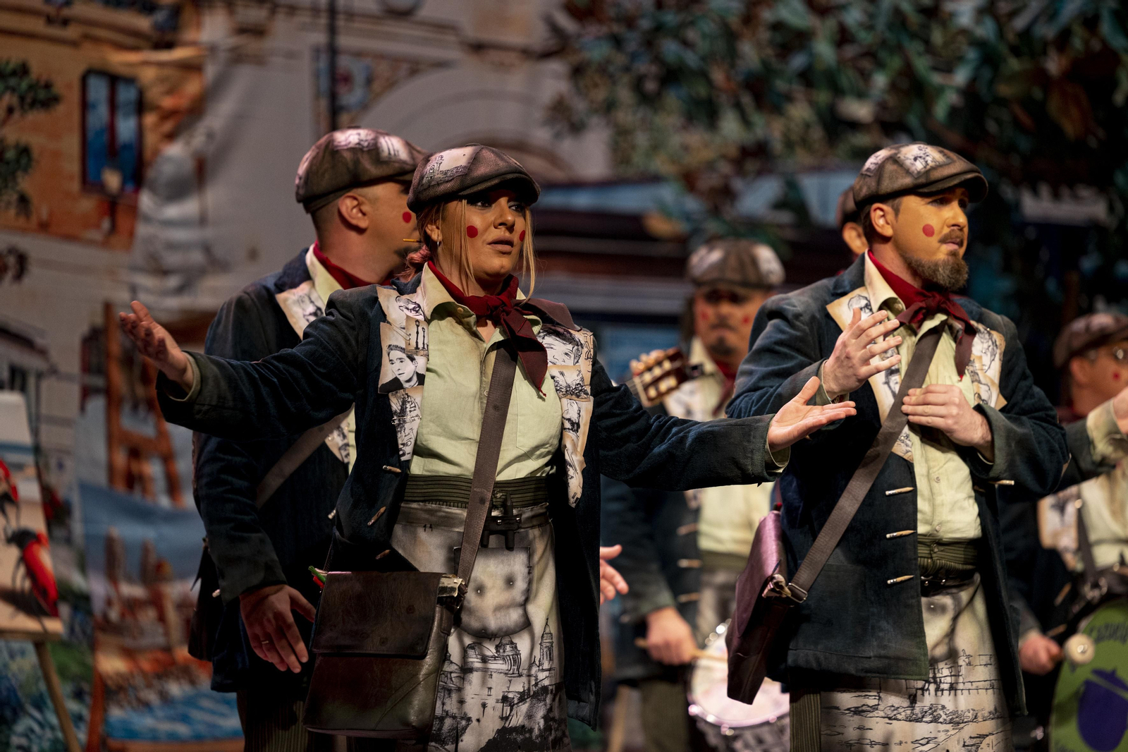 Comparsa 'Los retratistas'