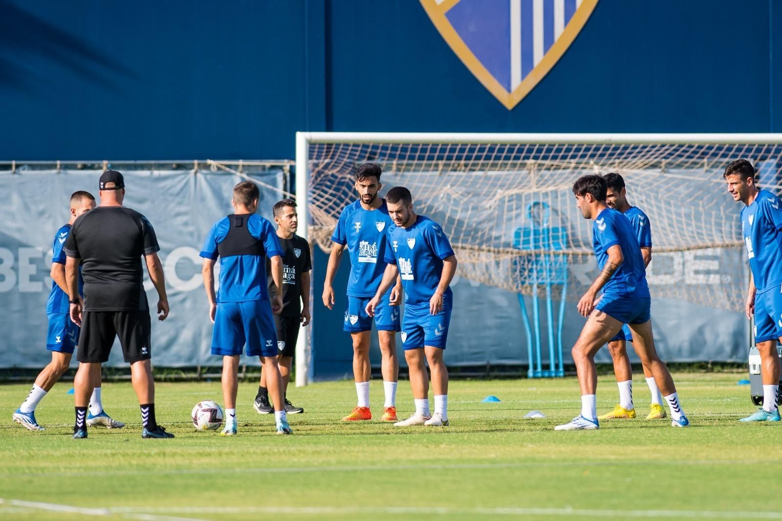 Las fotos del entrenamiento del Málaga CF