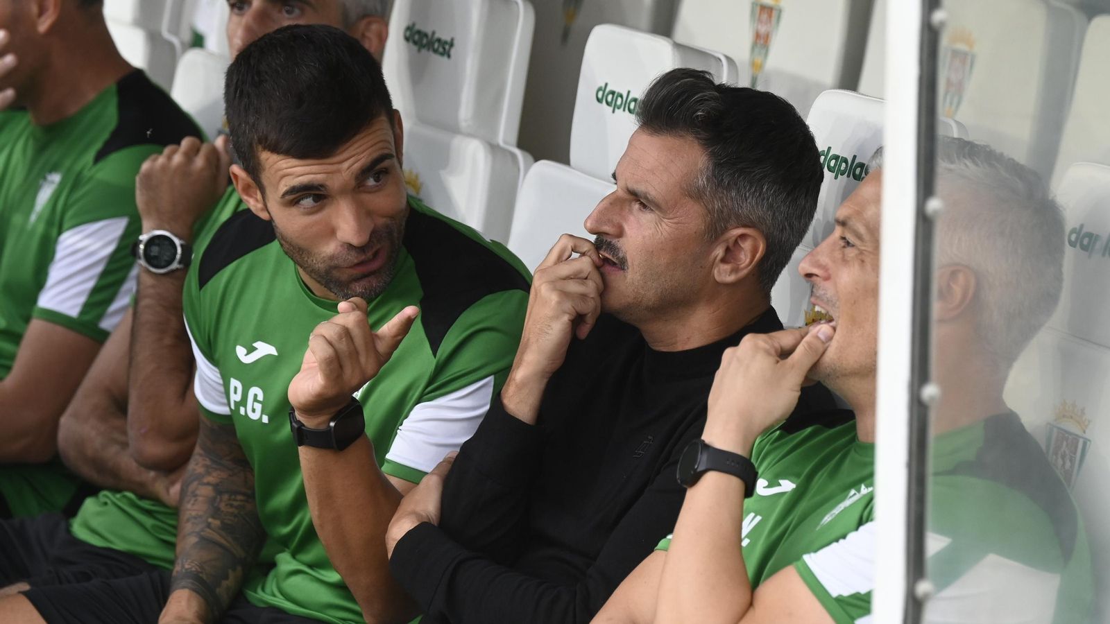 Iván Ania, entrenador del Córdoba CF.
