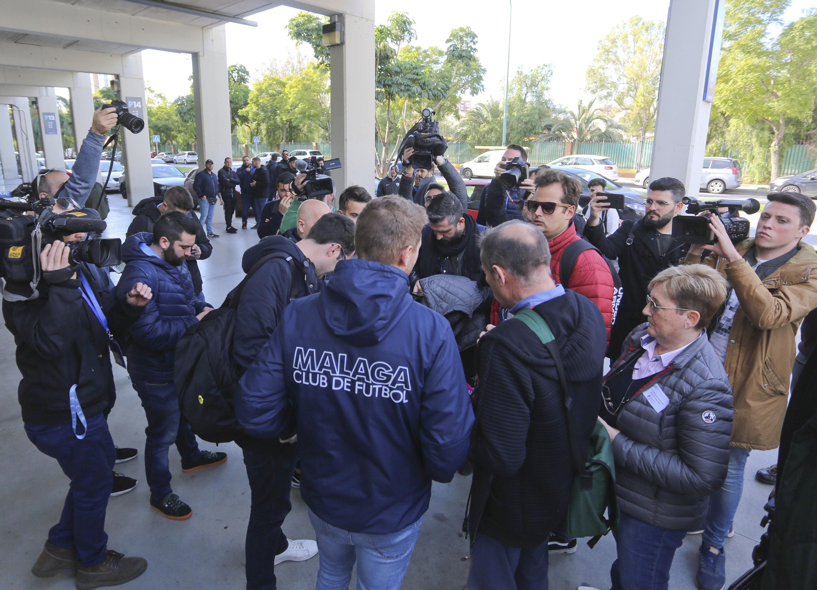La rueda de prensa de Richard Shaheen, en fotos