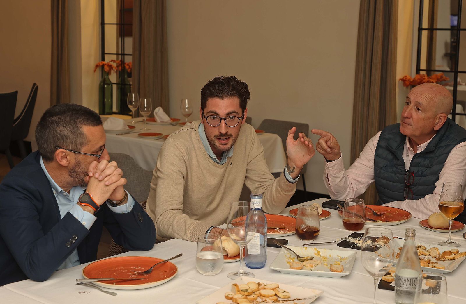 Imágenes de la tertulia de Cuaresma organizada por Europa Sur en La Línea