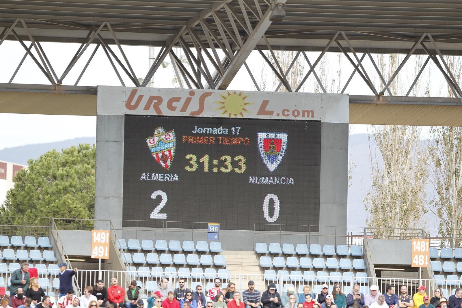 Fotogalería U.D. Almería-C.D. Numancia
